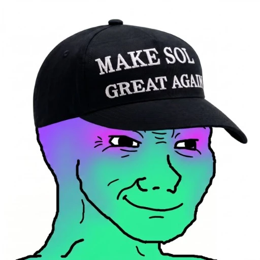 MAKE SOLANA GREAT AGAIN logo