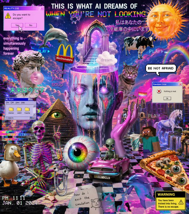 Most AI Slop Image Ever logo