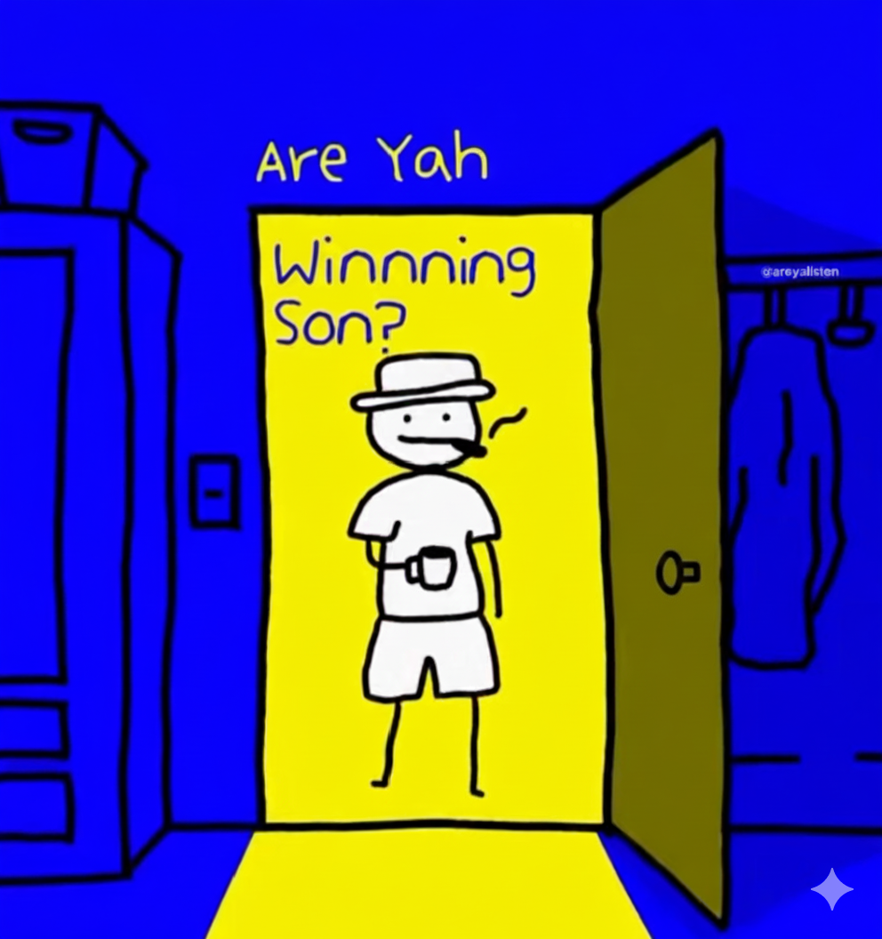 are yah winning son logo