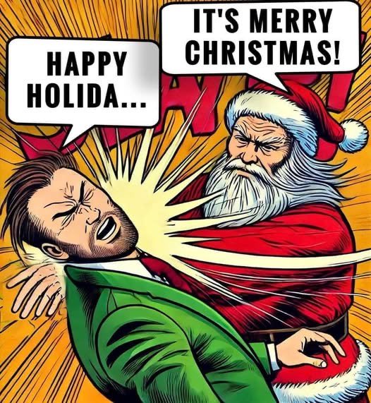 IT'S MERRY CHRISTMAS logo