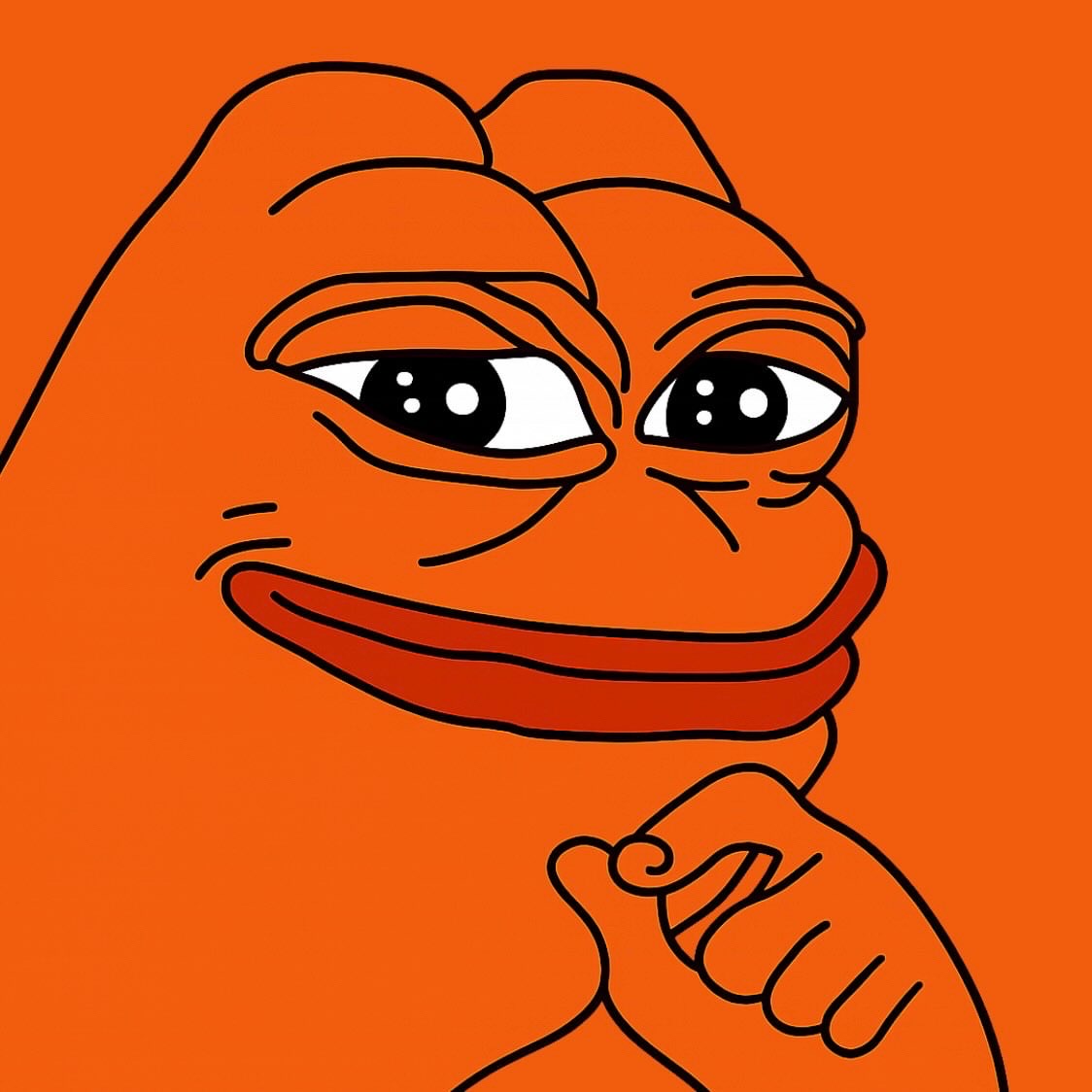 Reddit Pepe logo