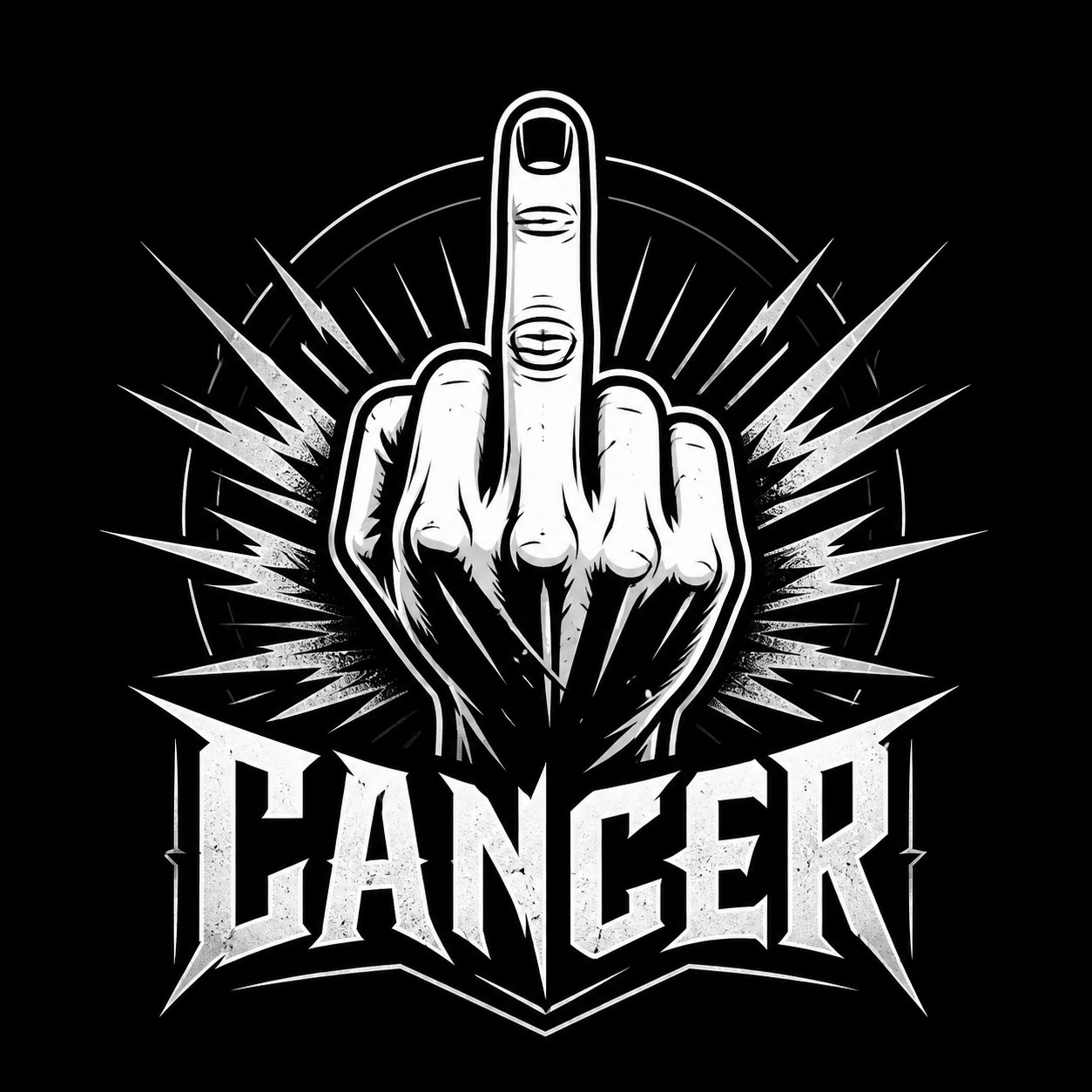 FUCK CANCER logo
