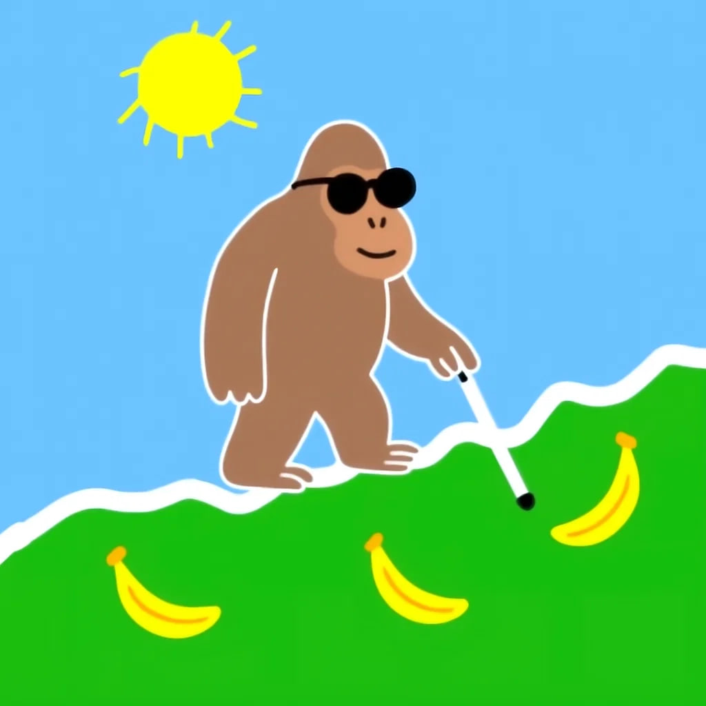 a blind ape logo