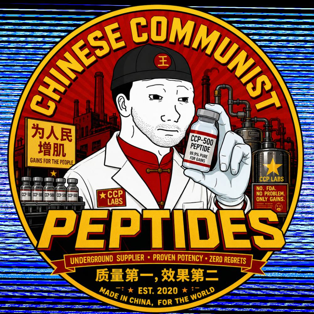 Chinese Communist Peptides logo