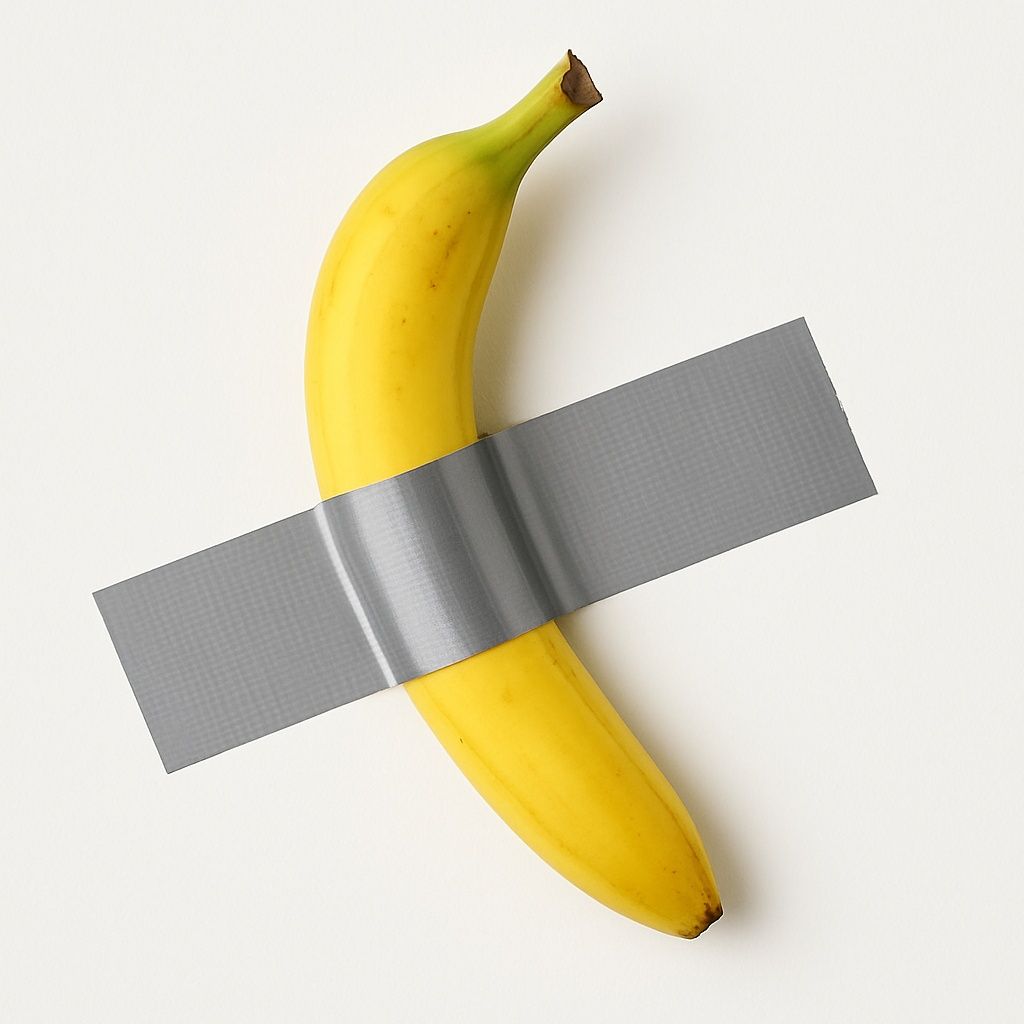 banana tape wall logo