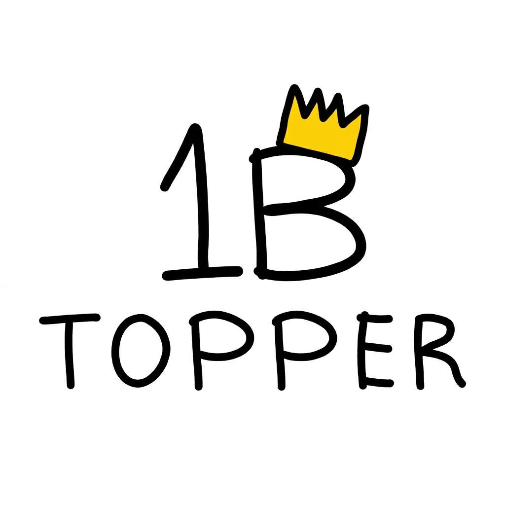 1B Topper logo