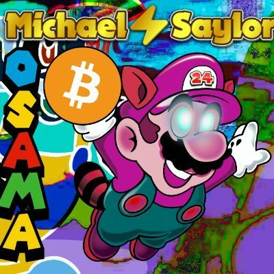 MichaelSaylorOsamaMario24Inu logo