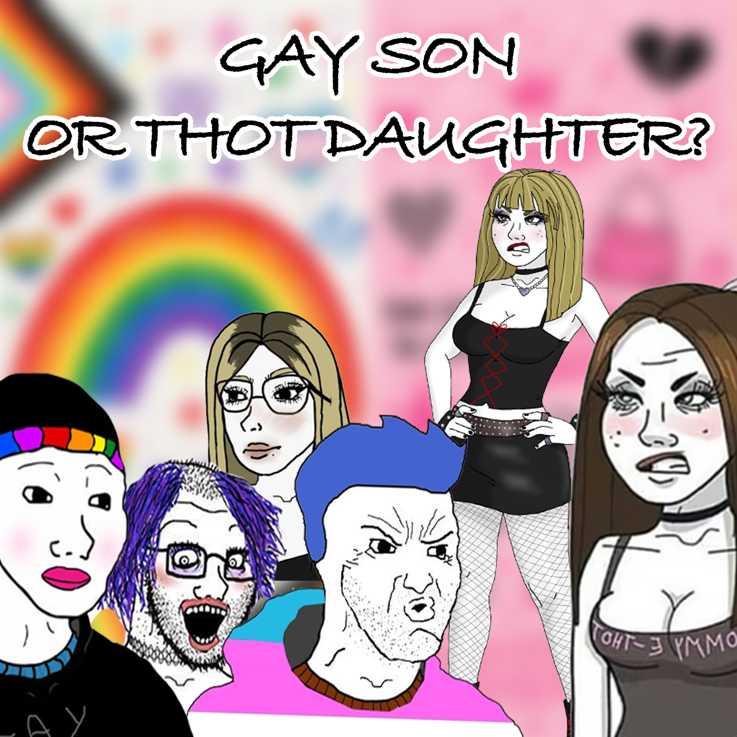 Gay Son or Thot Daughter logo