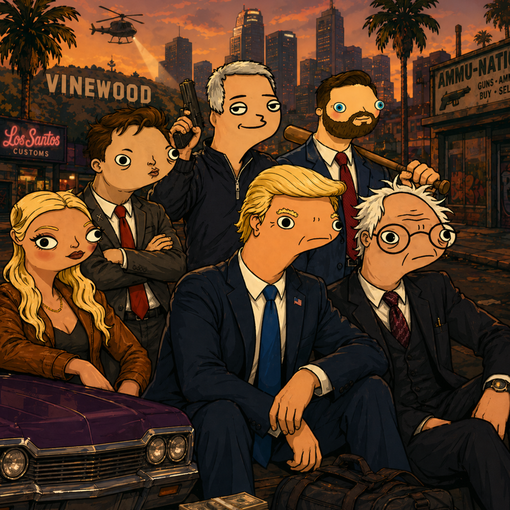 Grand Theft Amurica logo