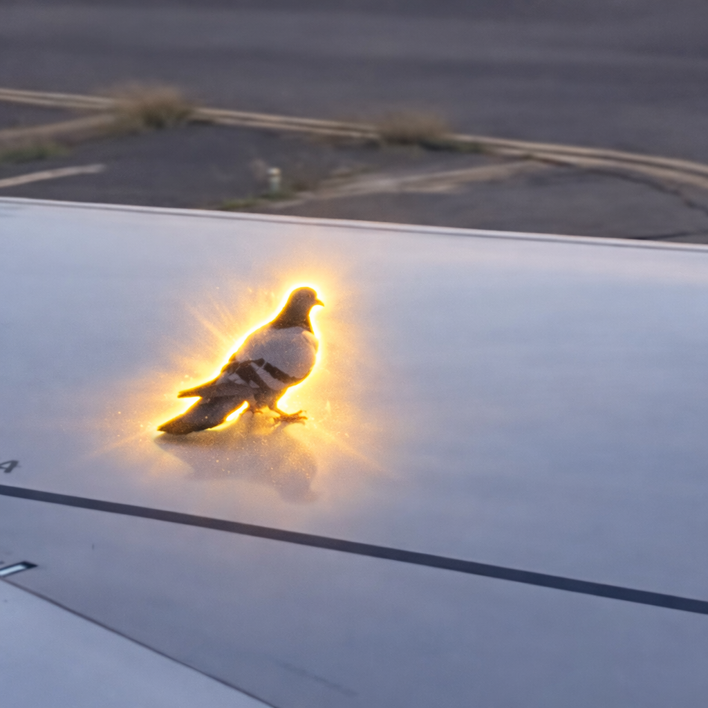 The Flying Pigeon logo