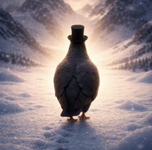 Nietzschean Pigeon logo