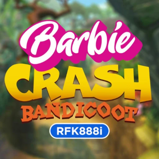 BarbieCrashBandicootRFK888Inu logo