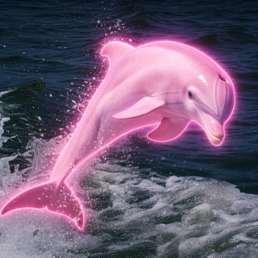 The Pink Dolphin logo