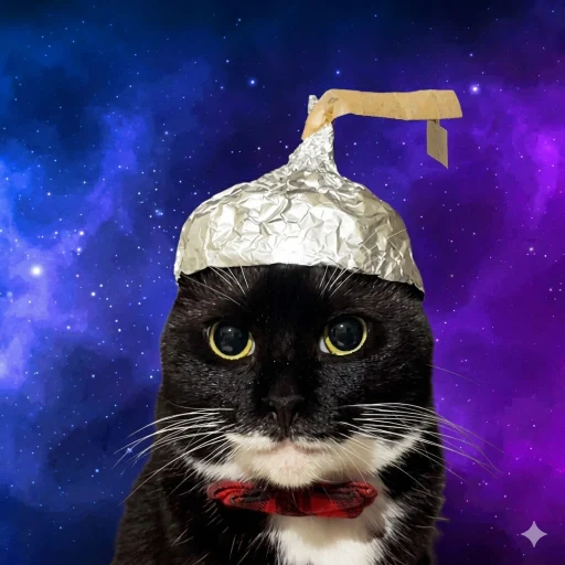 Tinfoil cat logo